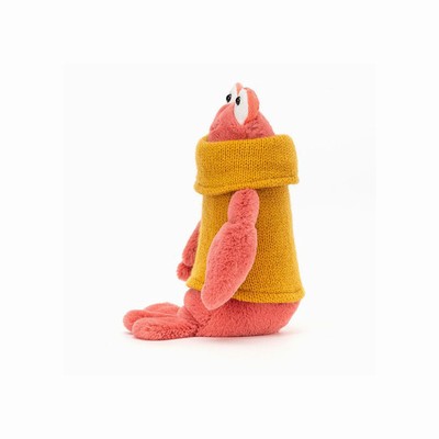 Jellycat Cozy Crew Lobster USA | 94081IGUT